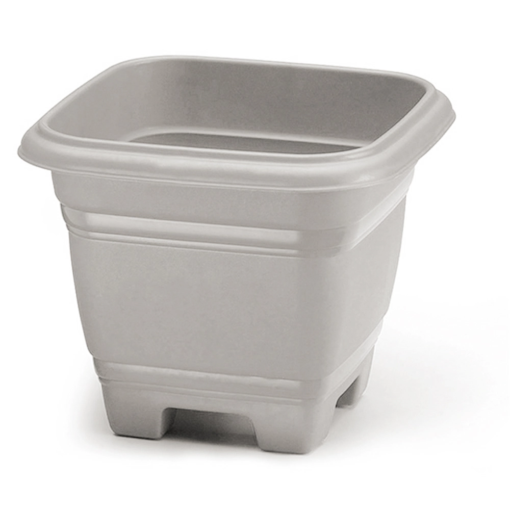 Vaso Quadrado N35 Areia 9651 Rischioto