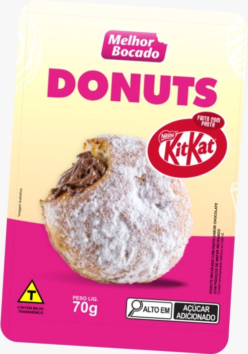 Donuts Melhor Bocado Kit Kat 70g