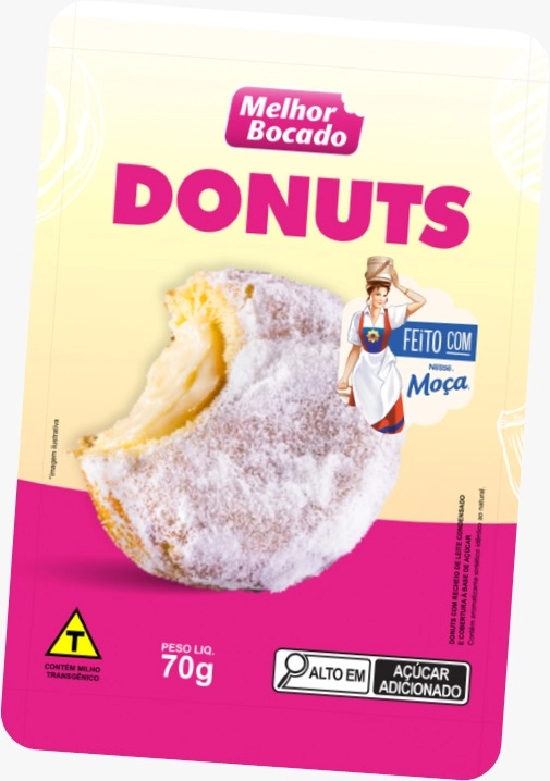 Donuts Melhor Bocado Leite Cond 70g