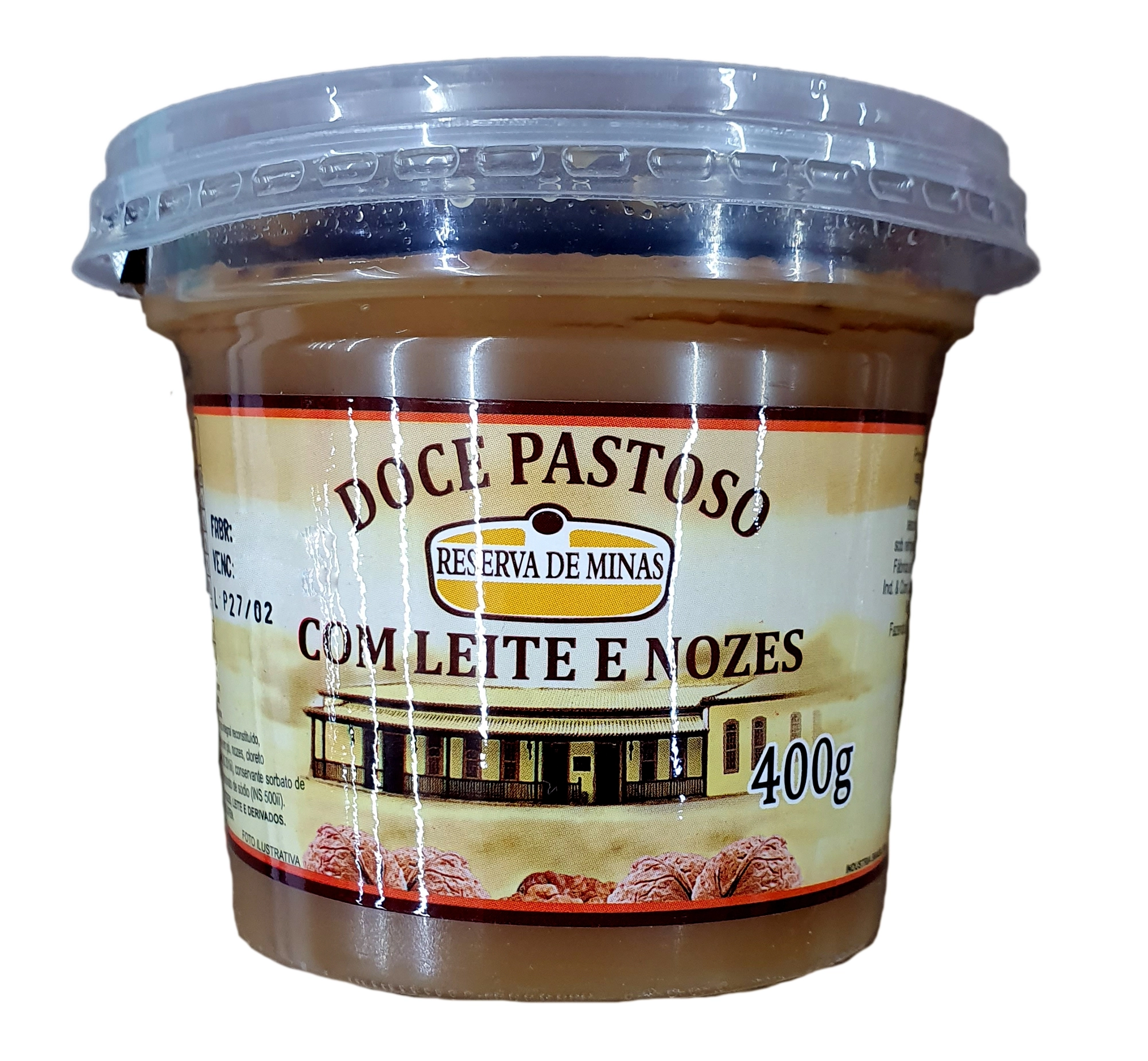 Doce De Leite C/nozes Copo