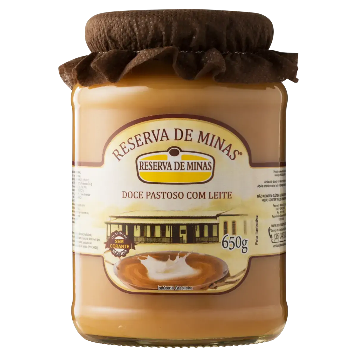 Doce Leite Reserva De Minas Tradicional Caixa 15 0