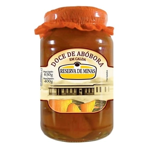 Doce De Abobora Em Calda