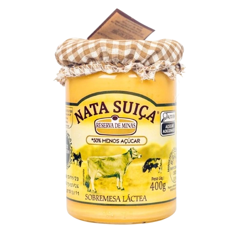 Doce Nata Suíça sem amido e sem glúten Reserva De Minas 400g