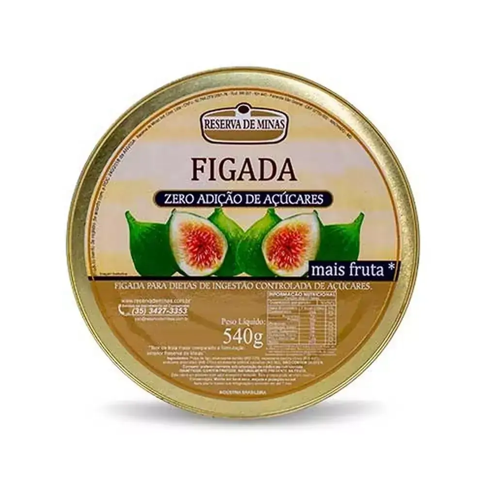 Figada Diet Zero Açucar 540g Reseva De Minas