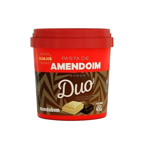 Pasta Amendoim Choc Meio Amargo 450g