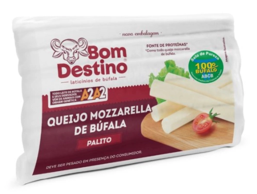 Queijo Mussarela De Búfala Palito Bom Destino