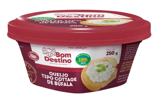 Queijo Cottage De Búfala Bom Destino Pote 200g