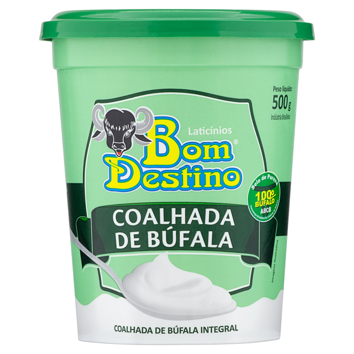 Coalhada Integral De Búfala Bom Destino Pote 500g