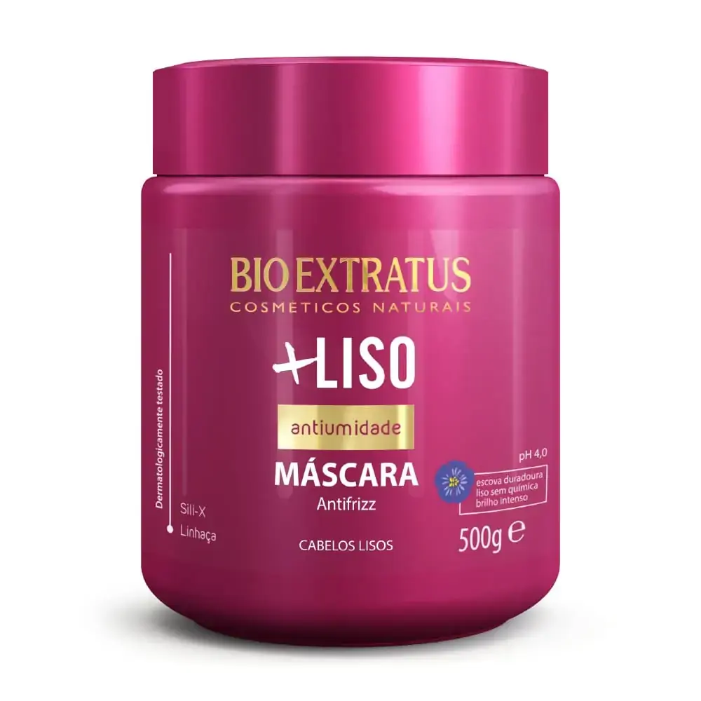 Máscara Bio Extratus Liso Antiumidade 500g