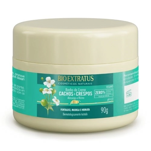 Banho Creme Bio Extratus Cachos E Crespos 90g