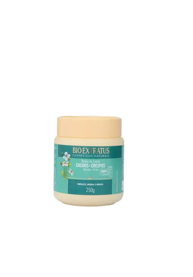 Banho De Creme Bio Extratus Cachos E Crespos 250g