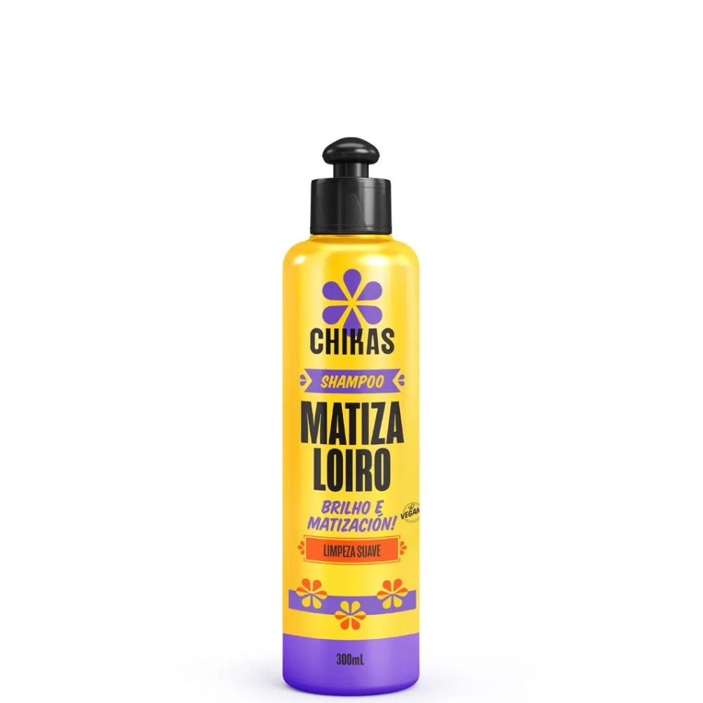 Shampoo Chikas Matiza Loiro 300ml Ref2298