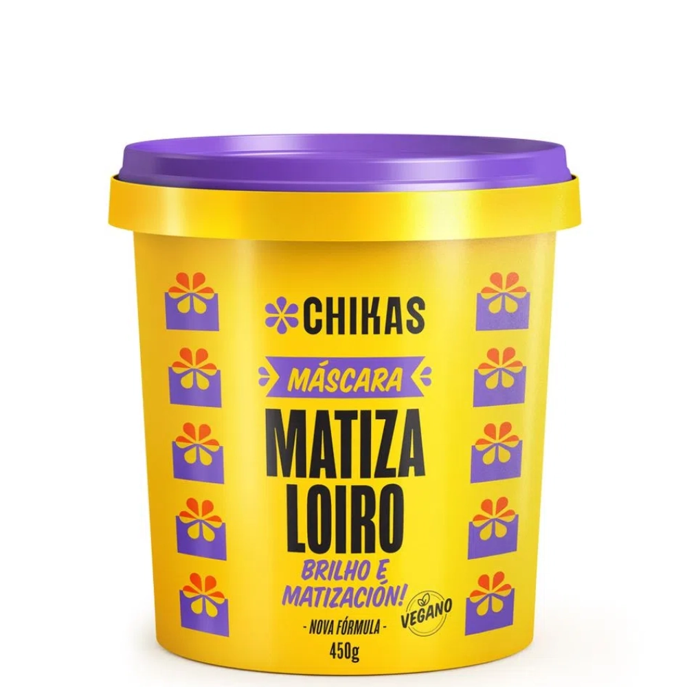 Mãscara Matiza Loiro Chikas 450g