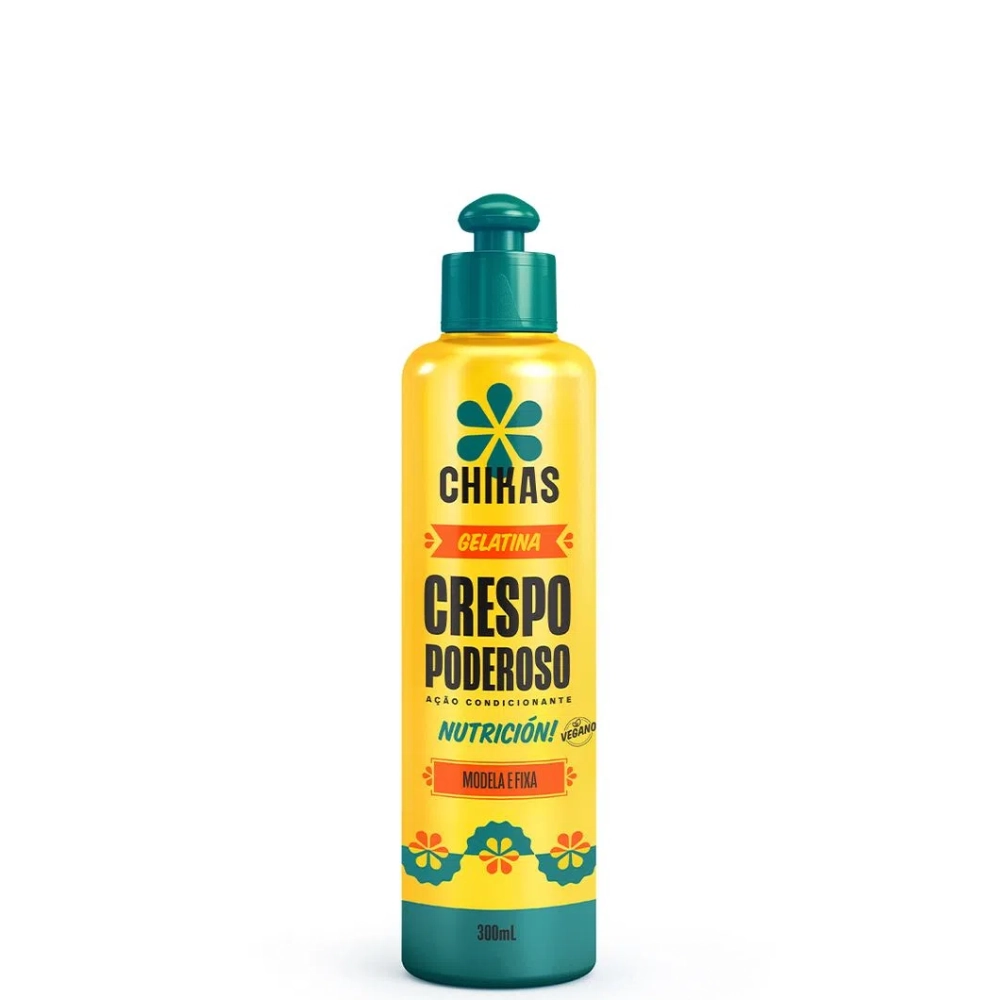 Finalizador.chikas Gel 300ml Crespo Poderoso