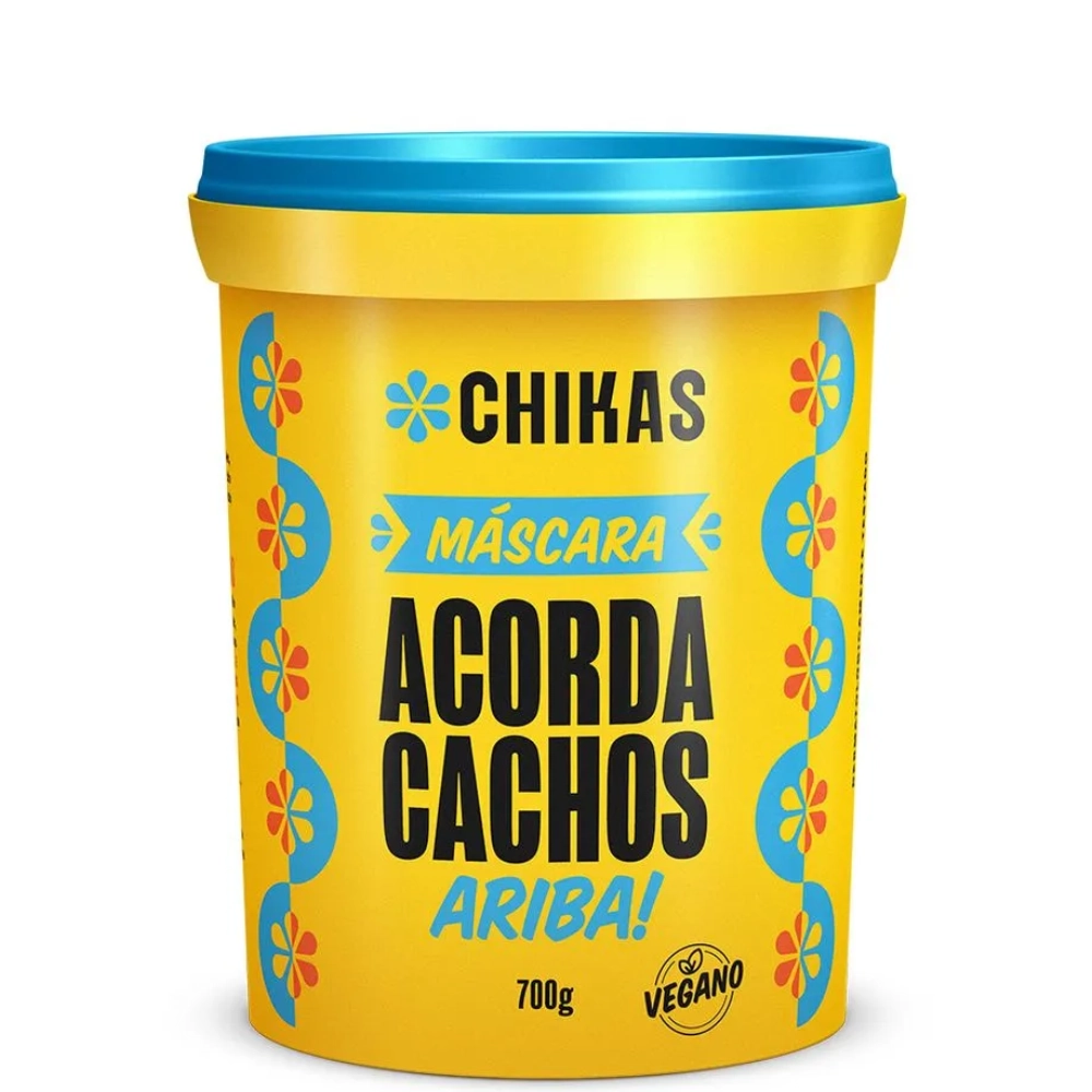 Mascara Tratamento Creme Chikas Acorda Cachos 700g