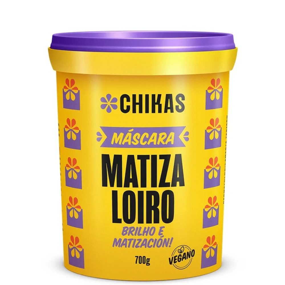 Mascara Tratamento Creme Chikas Matiza Loiro 700g