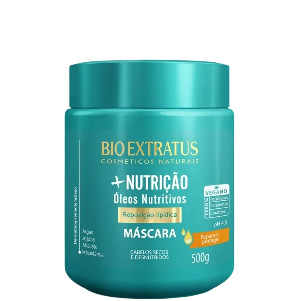Mascara Tratamento Cr Bio Extratus Nutricao 500g