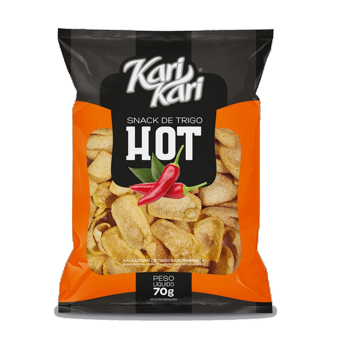 Salgadinho Snacks Kari Kari De Trigo Hot 70g