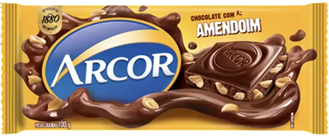Choc. Arcor Amendoim 100g