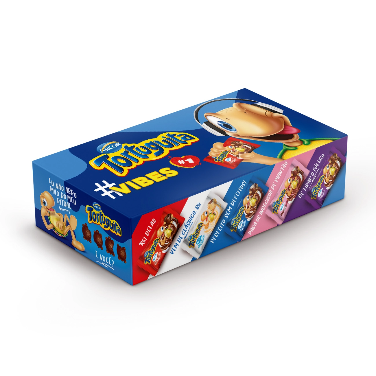 Bombom Tortuguita Mix 155g Arcor