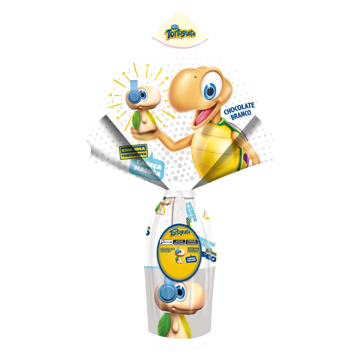 Ovo Pascoa Arcor Tort.branco 100g
