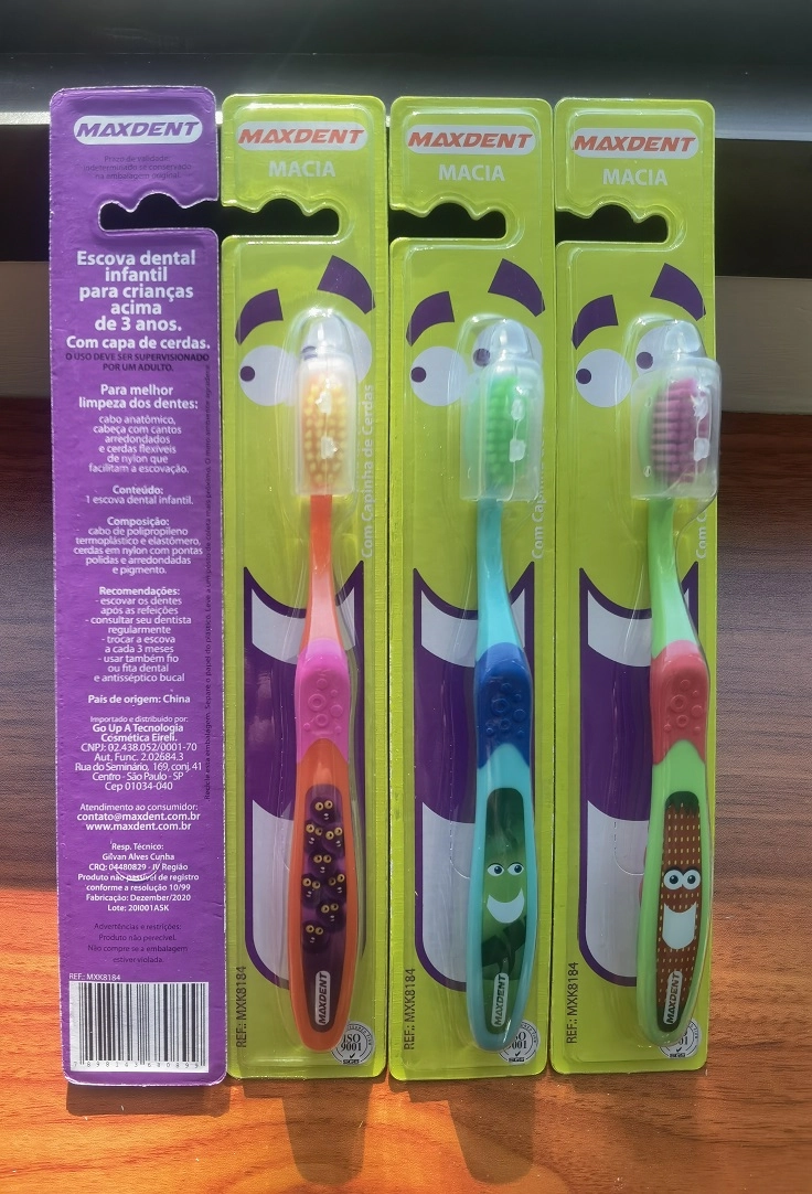Escova Dente Infantil 8184 Max Dent