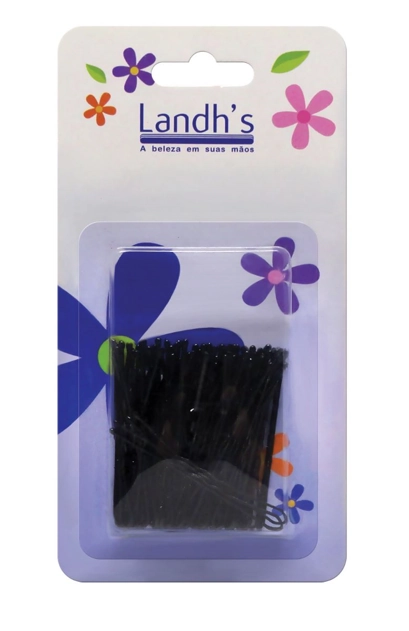 Grampo Cabelo 5 Preto 0701 Landhs