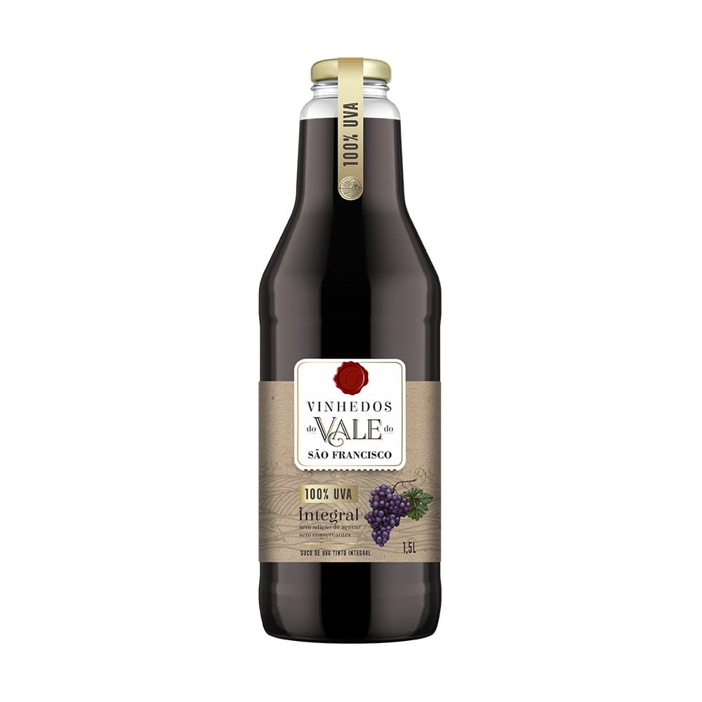 Suco Vinhedos Do Vale Uva Int 1500ml Cx/6