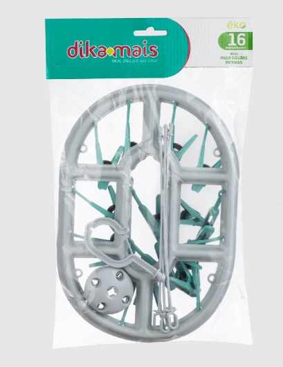 Varal Oval Milenium C/16 Prendedores