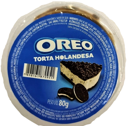 Torta Holandesa Oreo Pote 80g