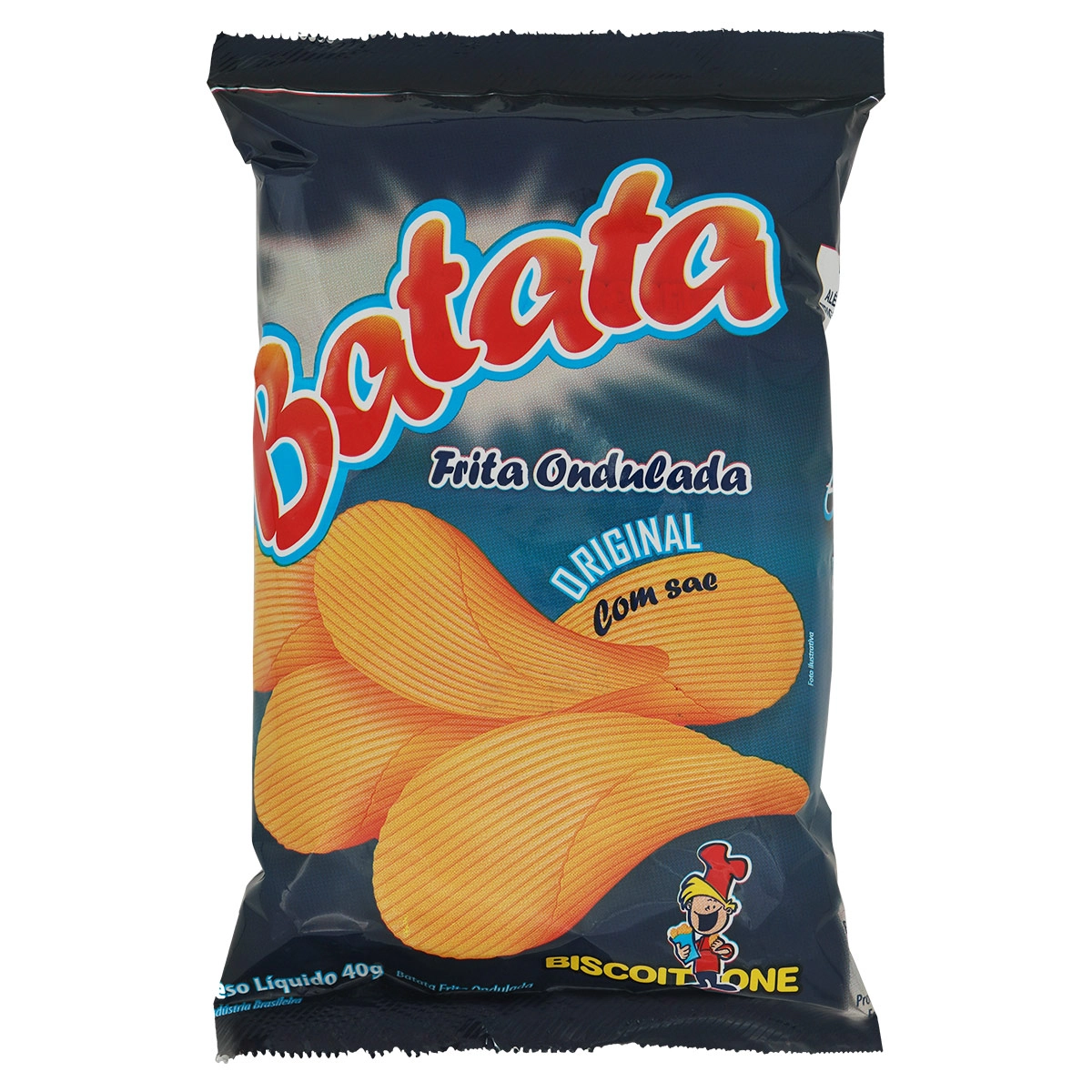 Batata Ondulada Biscoitone Tradicional