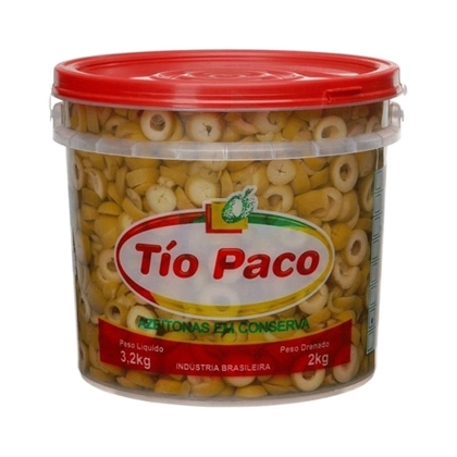 Azeitona Verde Tio Paco Fatiada 2kg
