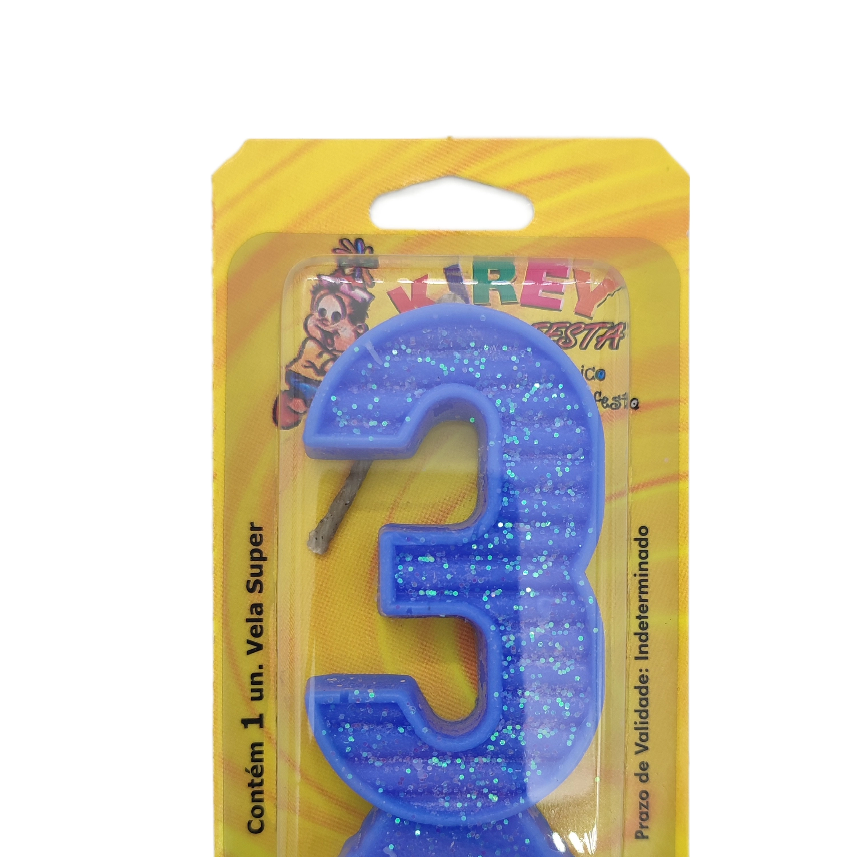 Vela Kirey Numerada Super Azul N 3
