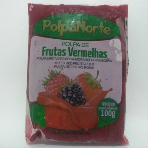 Polpa De Fruta Norte Frutas Vermelhas