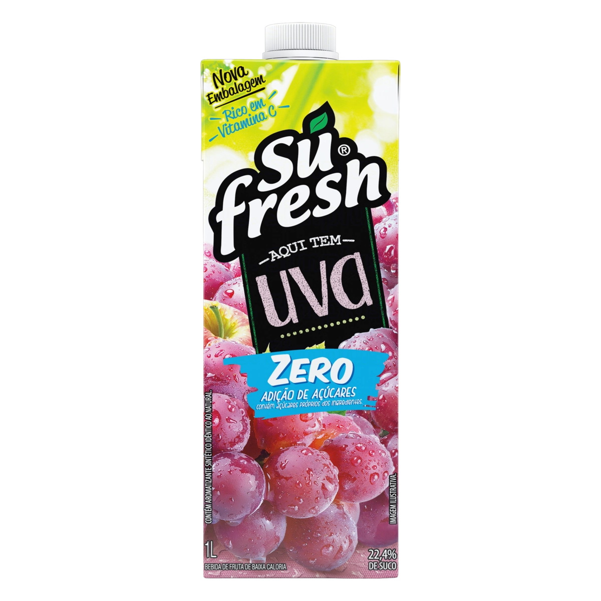 Bebida Uva Sufresh Caixa 1l