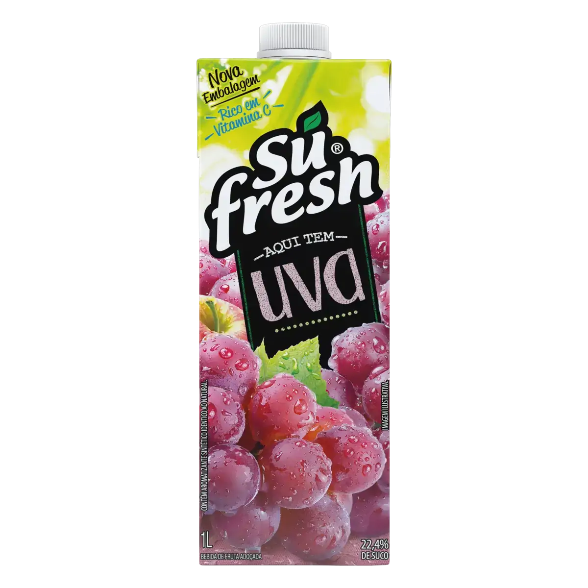 Néctar Uva Sufresh Caixa 1l