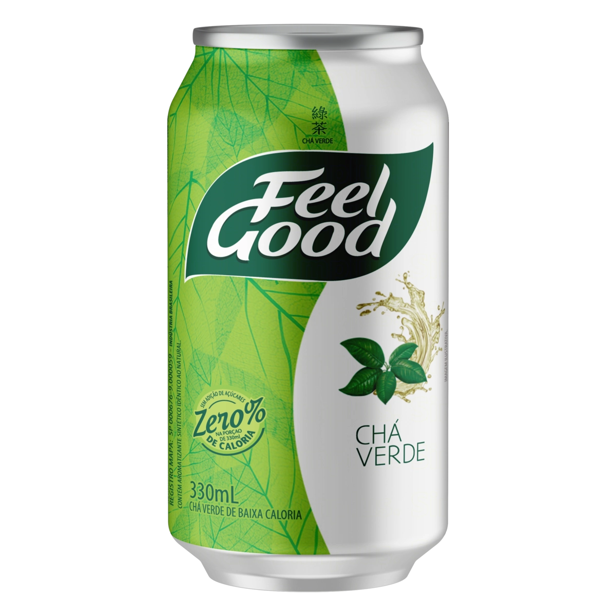 Chá Verde Limão Feel Good Lata 330ml