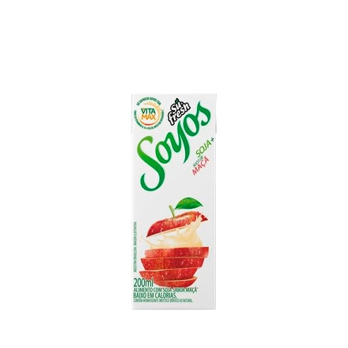 Bebida à Base De Soja Maçã Sufresh Soyos Caixa 200ml