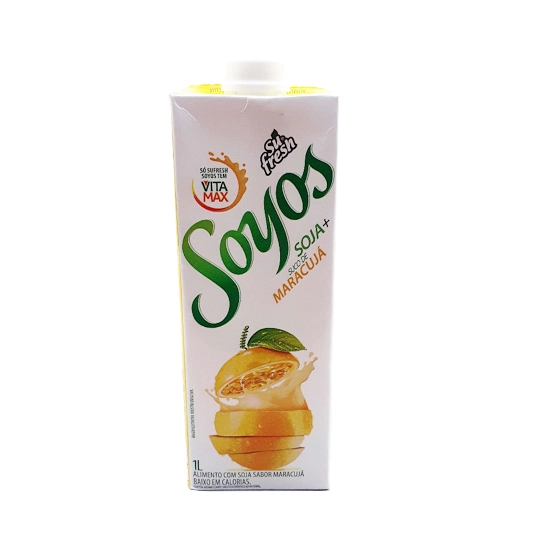 Bebida à Base De Soja Maracujá Sufresh Soyos Caixa 1l