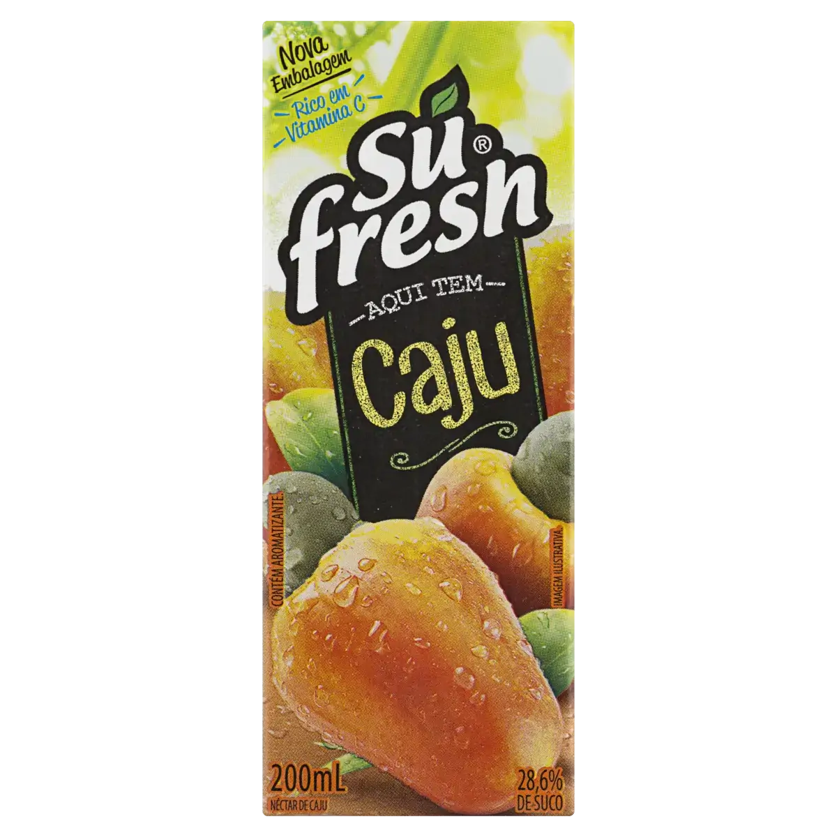 Nectar Sufresh Tp 200ml Caju