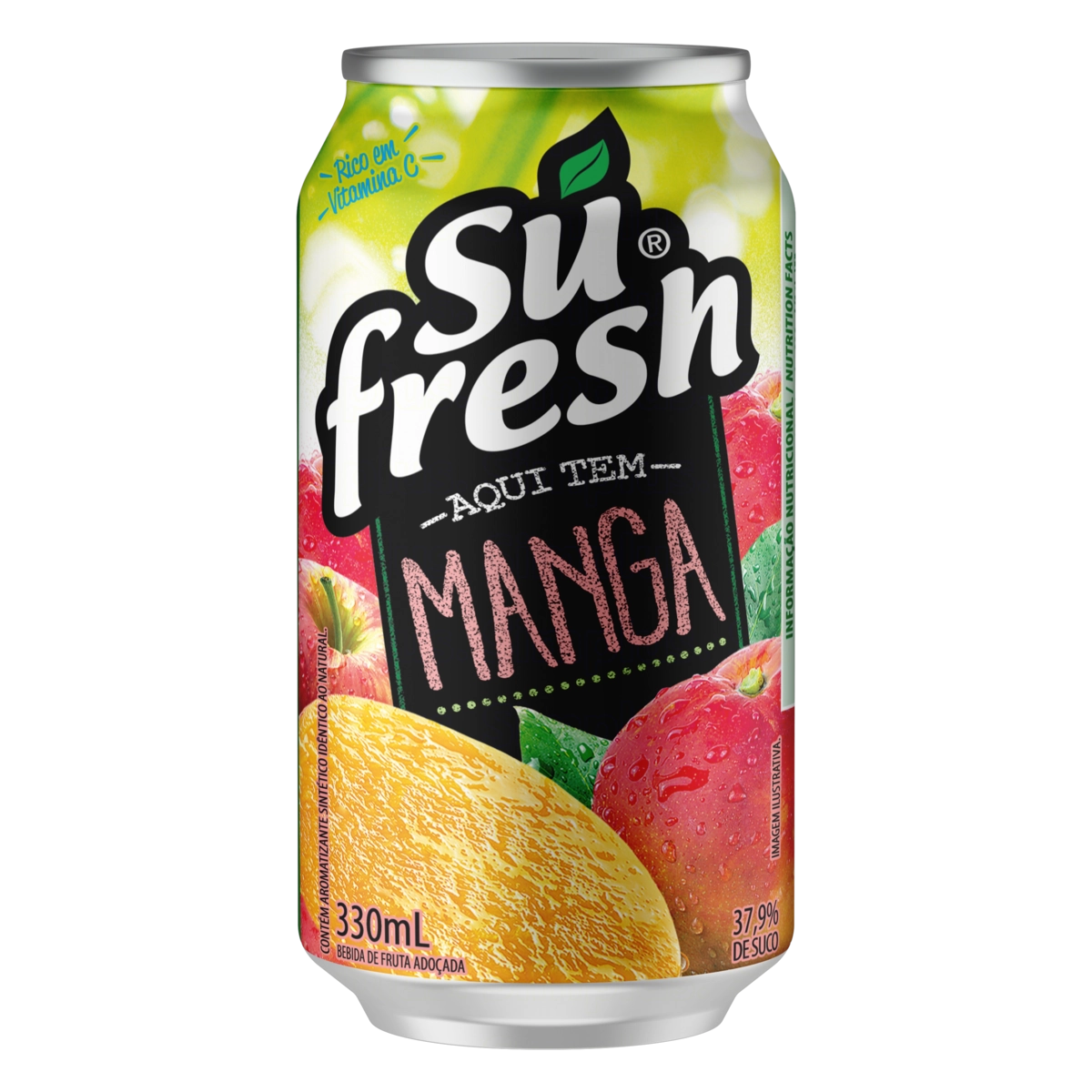 Bebida Adoçada Manga Sufresh Lata 330ml