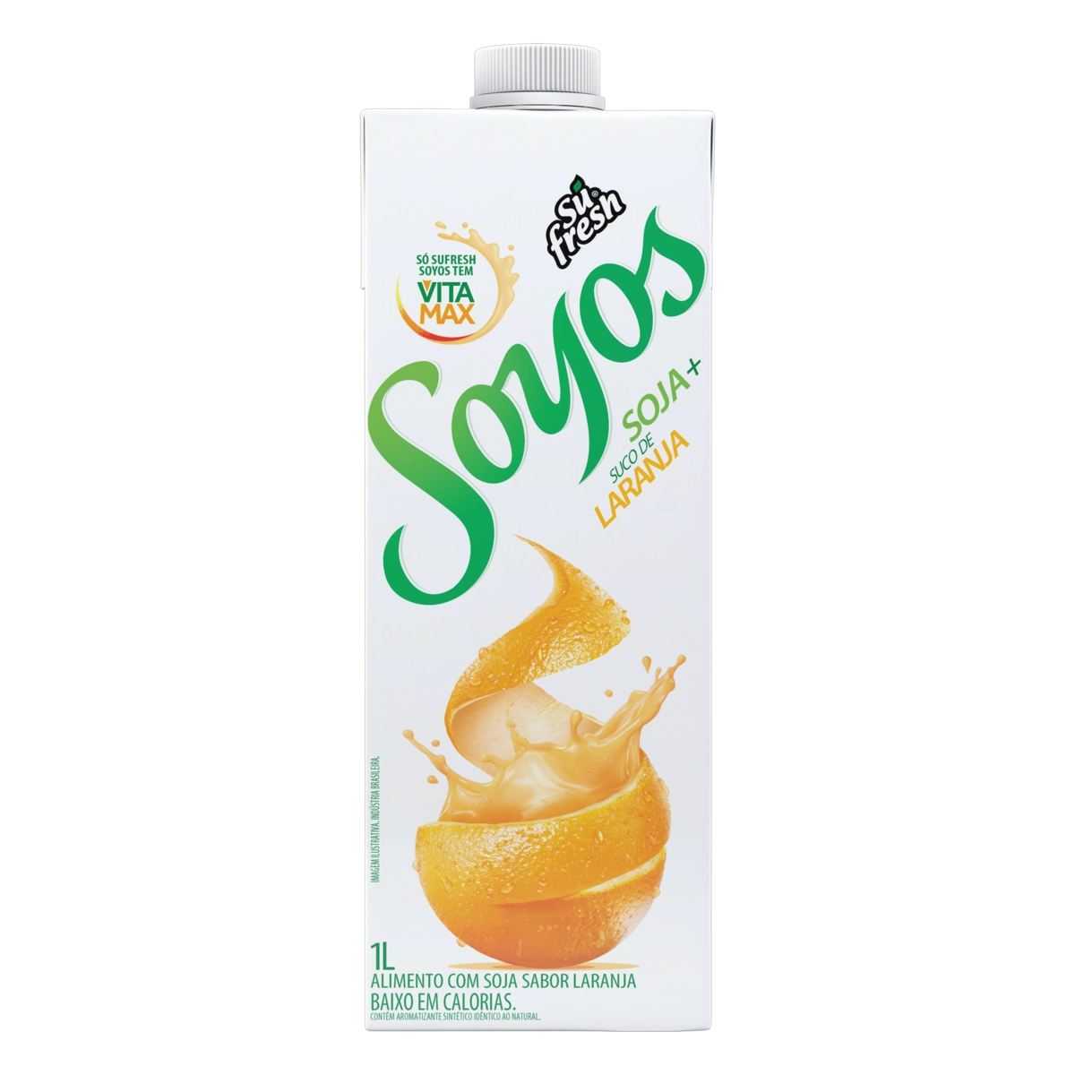 Bebida à Base De Soja Laranja Sufresh Soyos Caixa 1l