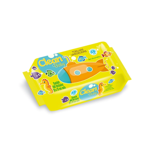 Toalha Umed.clean Baby 100un