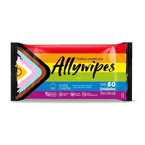 Toalha Umedecida Allywipes 50 Un