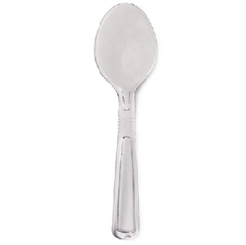 Colheres Descart Strawplast C/ 20 Und Transparente