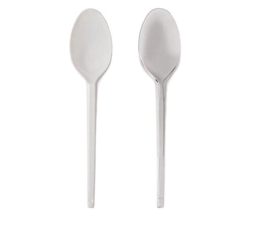 Colher Strawplast Leve C/50 Branca