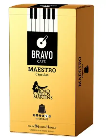 Cafe Bravo Caps Maestro 50g