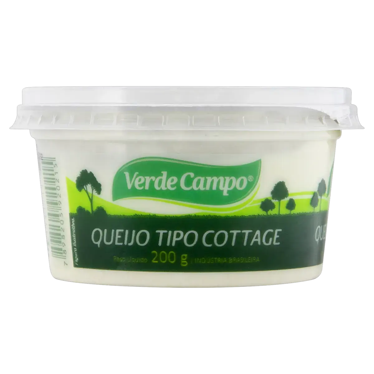 Queijo Cottage Verde Campo Pote 200g