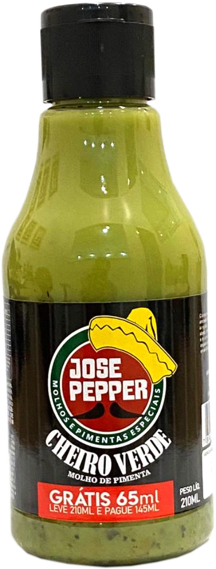 Molho De Pimenta Cheiro Verde Gratis 65ml 145g