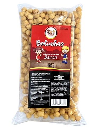 Salgadinho De Trigo Bolinha Bacon Falex 150g